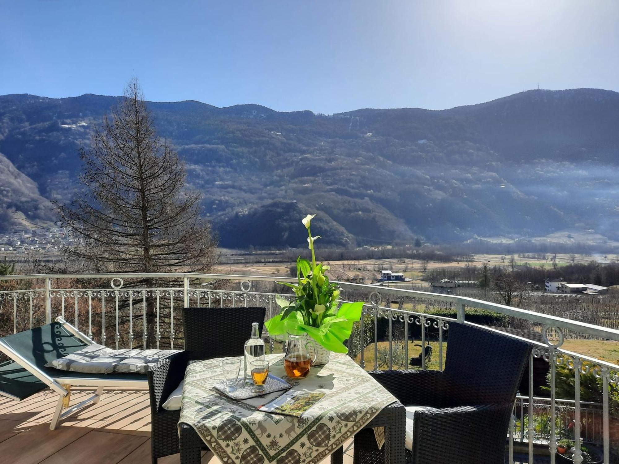 B&B Il Grappolo Bianzone Bagian luar foto